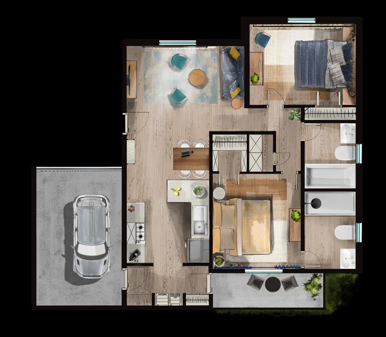 Holiday home Peaceful Townhome Enclosed Garage Fast Wifi Kalispell